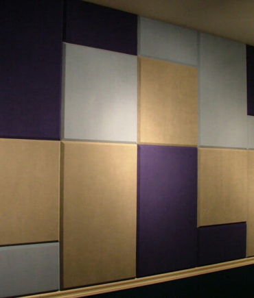 Acoustic Stretch Fabric Wall