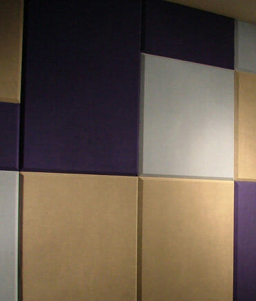 Acoustic Stretch Fabric Wall