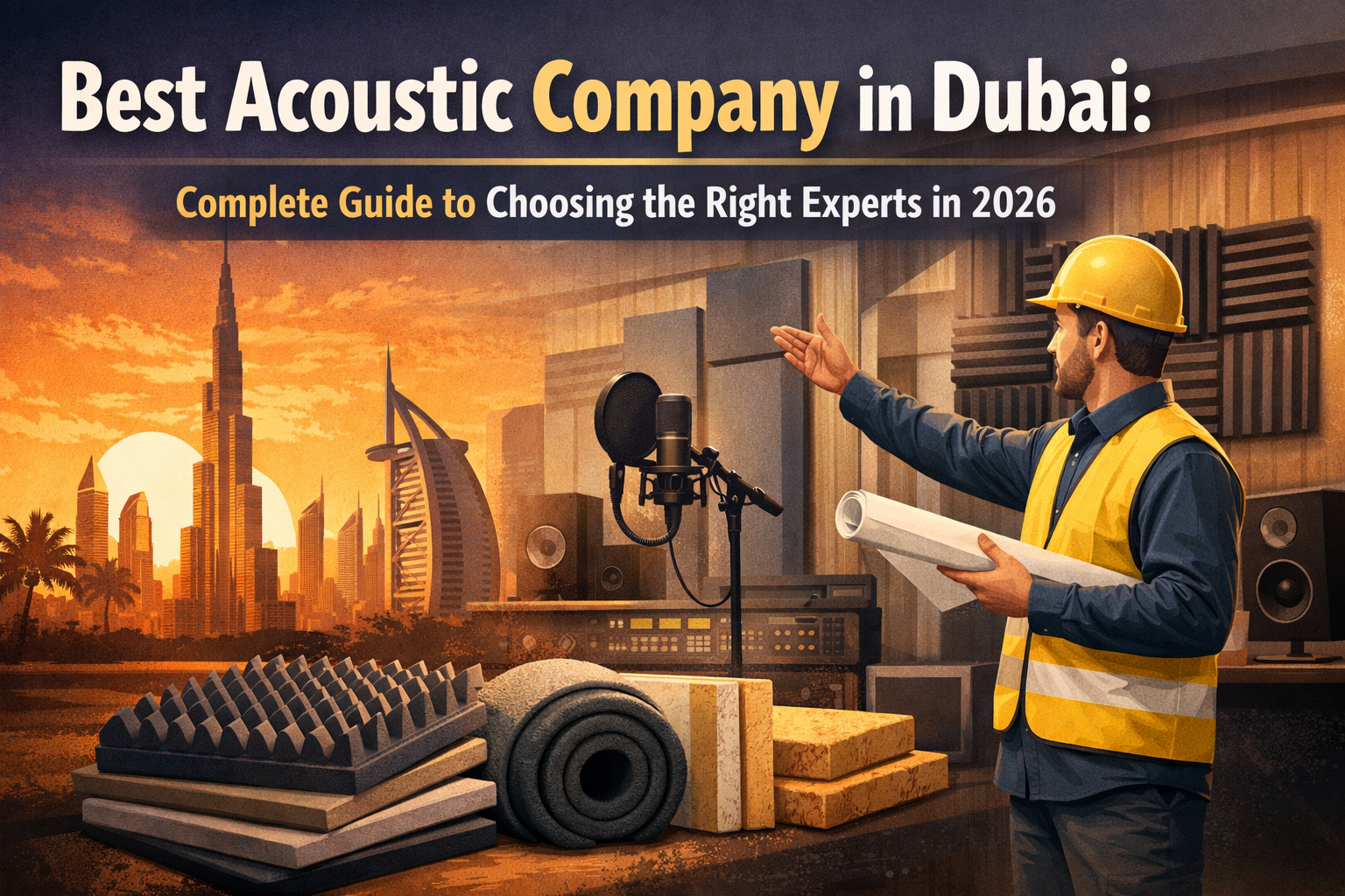 Best Acoustic Company in Dubai