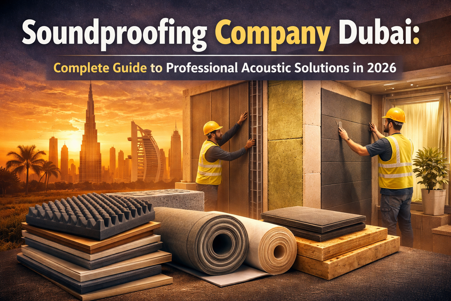 Soundproofing Company Dubai
